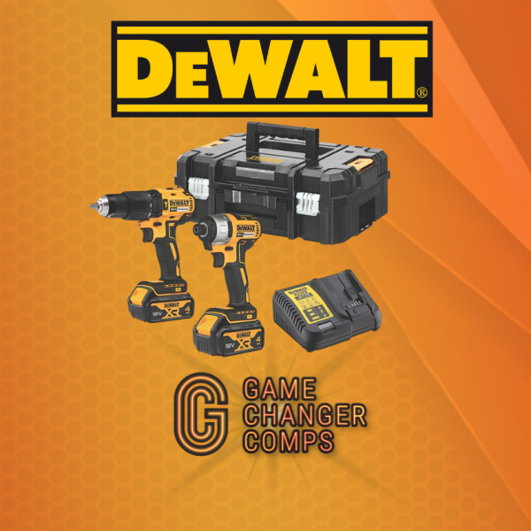 DeWalt DCK2060M2T-SFGB 18V 2 x 4.0Ah Li-Ion XR Brushless Cordless Twin Pack