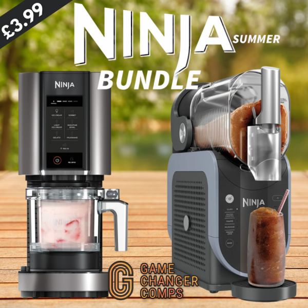 NINJA SUMMER BUNDLE - ICE CREAM MAKER + SLUSHI MAKER
