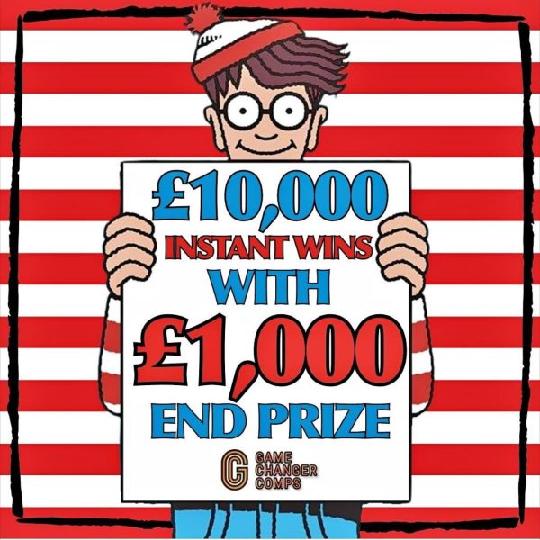 FIND WALLY AND WIN INSTANT CASH WITH £1,000 END PRIZE