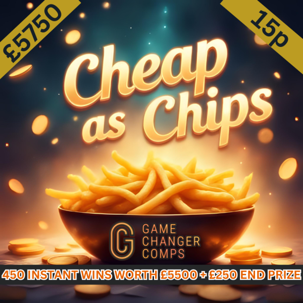 CHEAP AS CHIPS INSTANT WIN