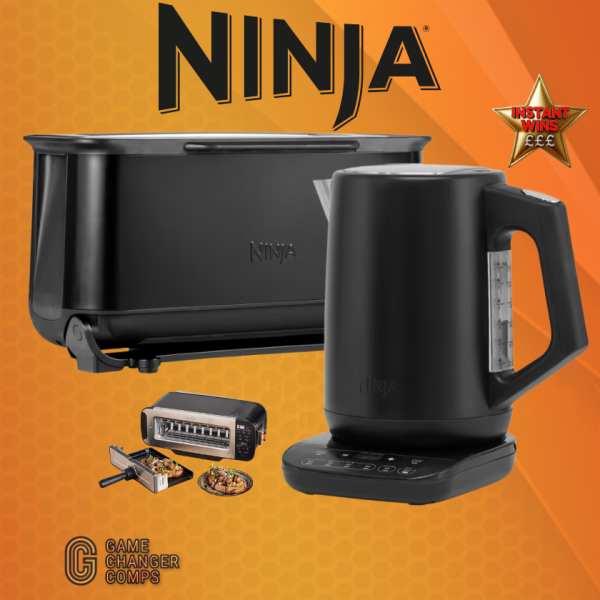 Ninja Black Kettle and Toaster Set