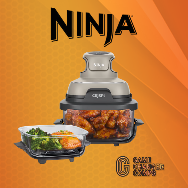 Ninja CRISPi 4-in-1 Portable Glass Air Fryer - Stone
