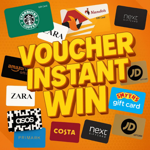 SHOPPING VOUCHER FRENZY OR CASH INSTANT WIN