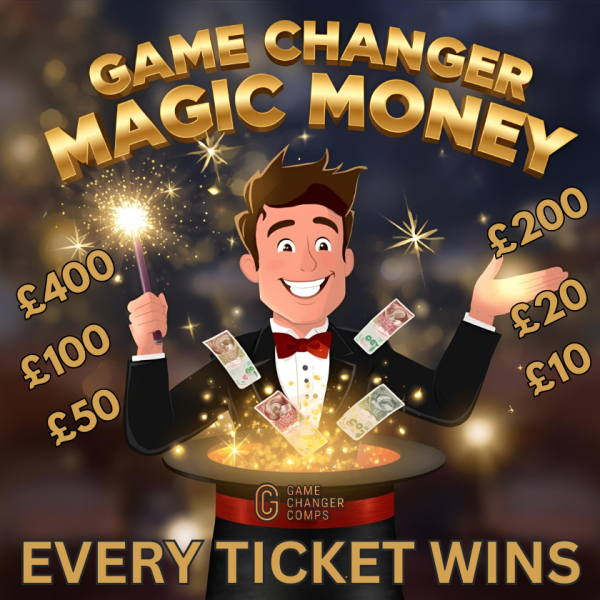 Steven's Magic Money - Every Ticket Wins - £4700 Instant Win