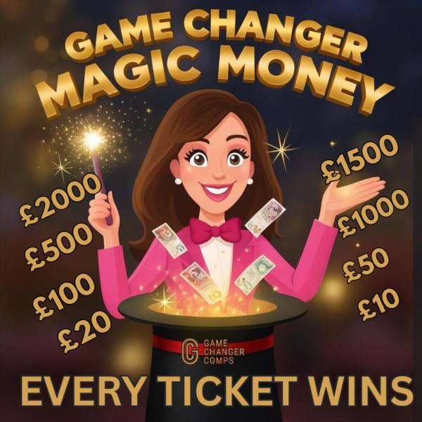 Lisa's Magic Money - Every Ticket Wins - £32,000 Instant Win