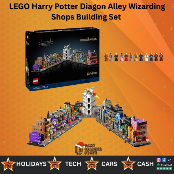 LEGO Harry Potter Diagon Alley Wizarding Shops Building Set