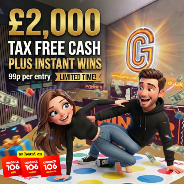 WIN £2,000 TAX FREE CASH! Plus £1,000 Instant Wins