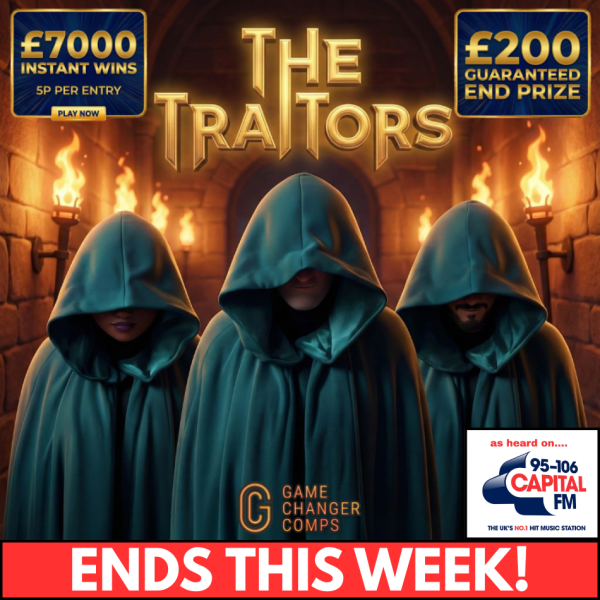 The Traitors £7000 Instant Win